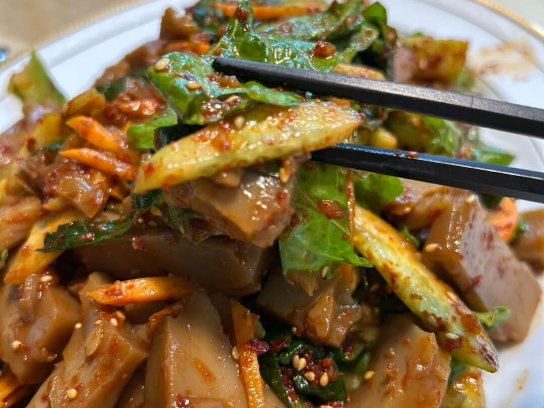 도토리묵 무침