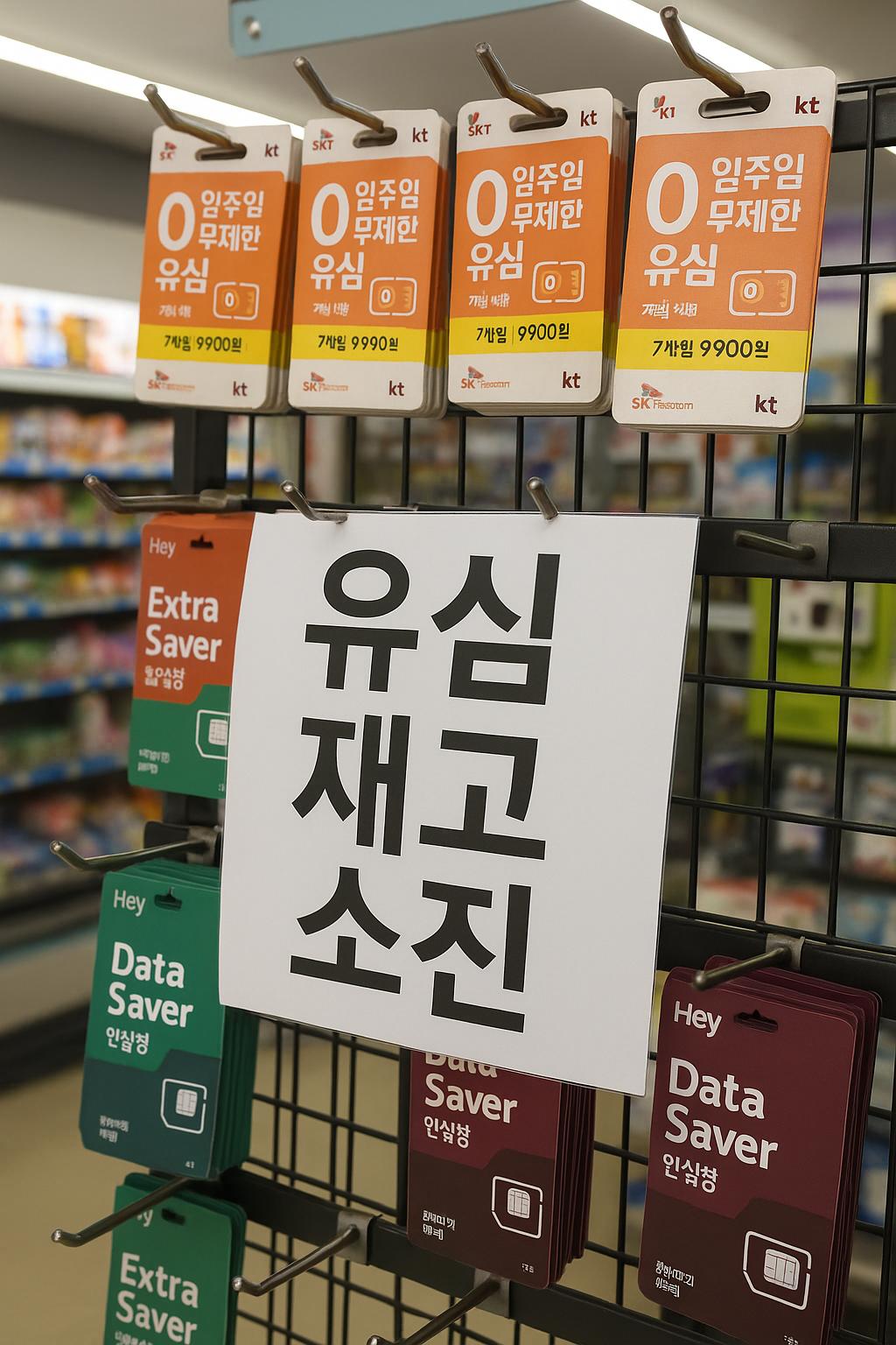 유심 재고