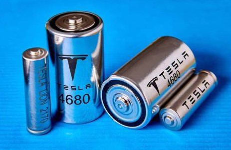 테슬라 4680 배터리 사진