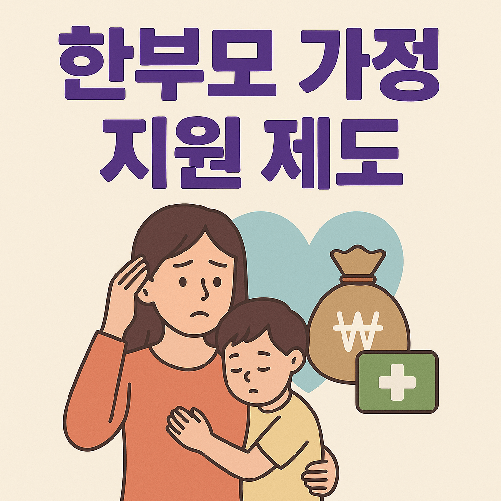 한부모 가정 지원 제도