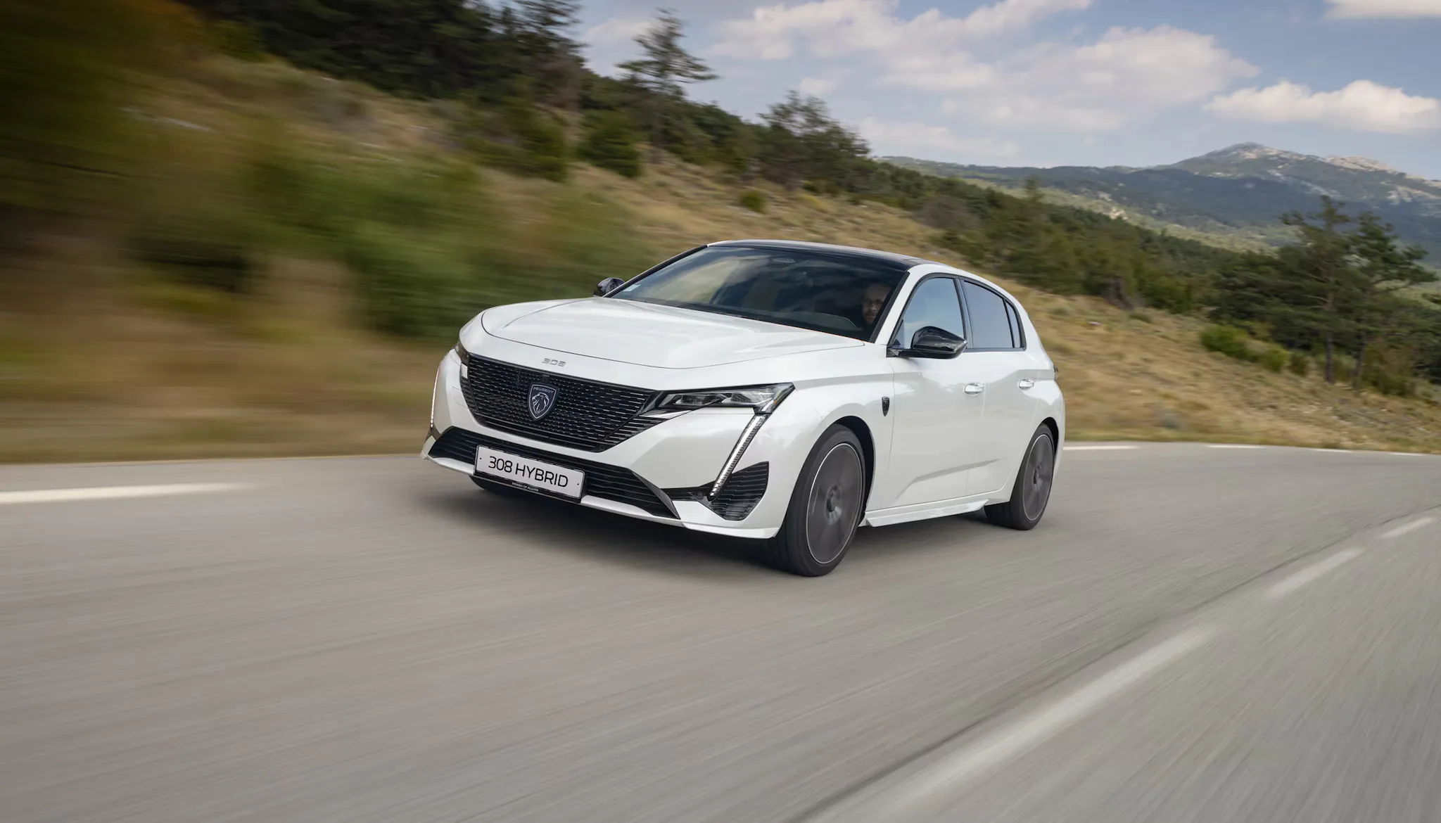 푸조 308 하이브리드 이미지