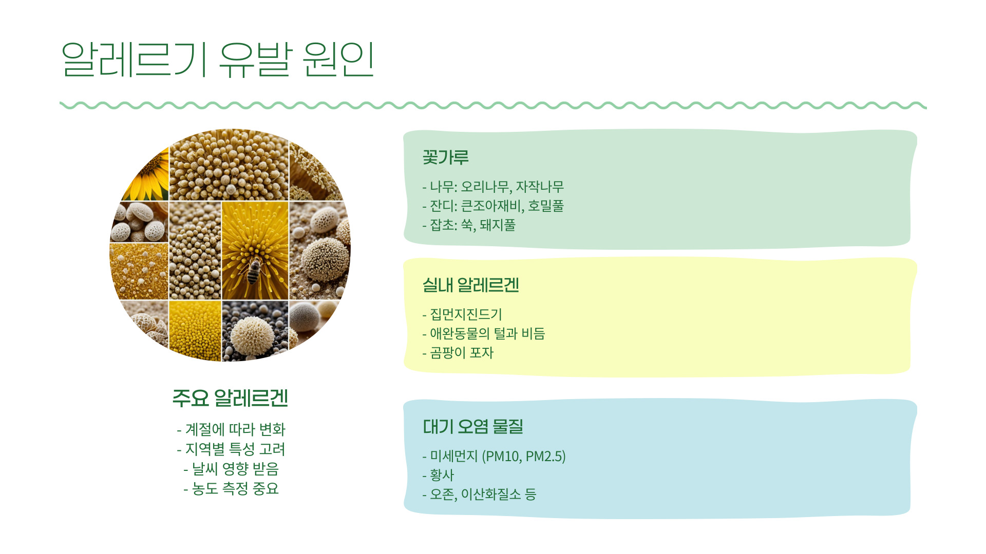 봄철 알레르기 증상과 효과적인 치료법