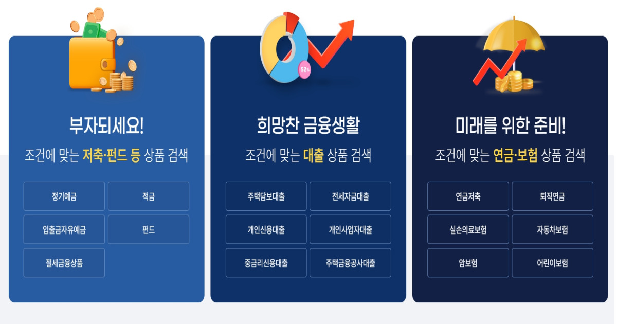 금융감독원 사이트 활용