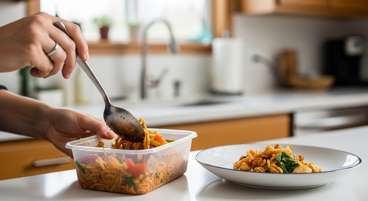 옮겨 담는 습관