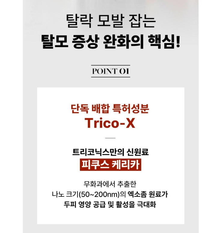 트리코엑스 샴푸 후기