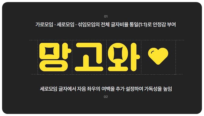 망고보드 별별체 특징 1
