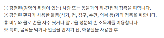 엠폭스(원숭이두창) 치료법