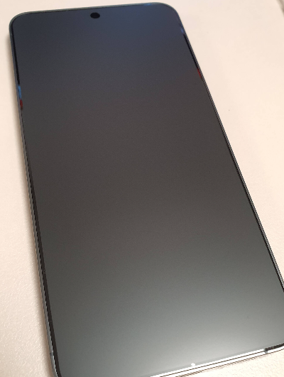 갤럭시S24매트필름부착상태