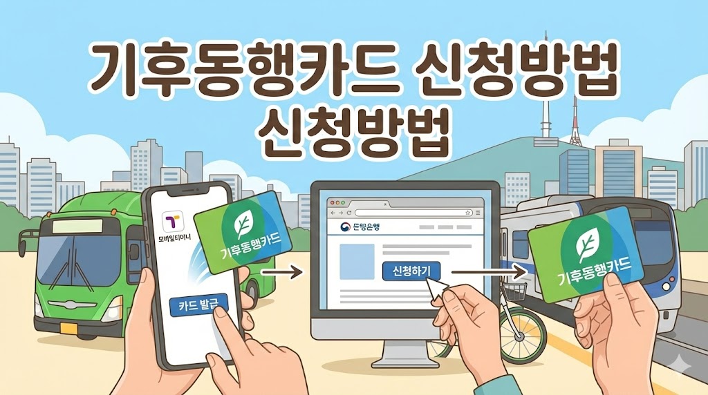 기후공행카드 신청방법