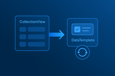 Minimalist MAUI CollectionView Banner