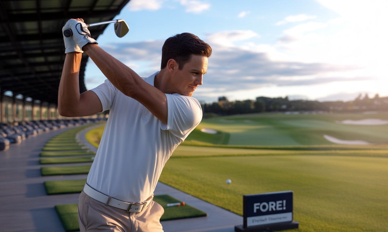 골프 연습장 '이것' 모르면 1년 내내 백돌이