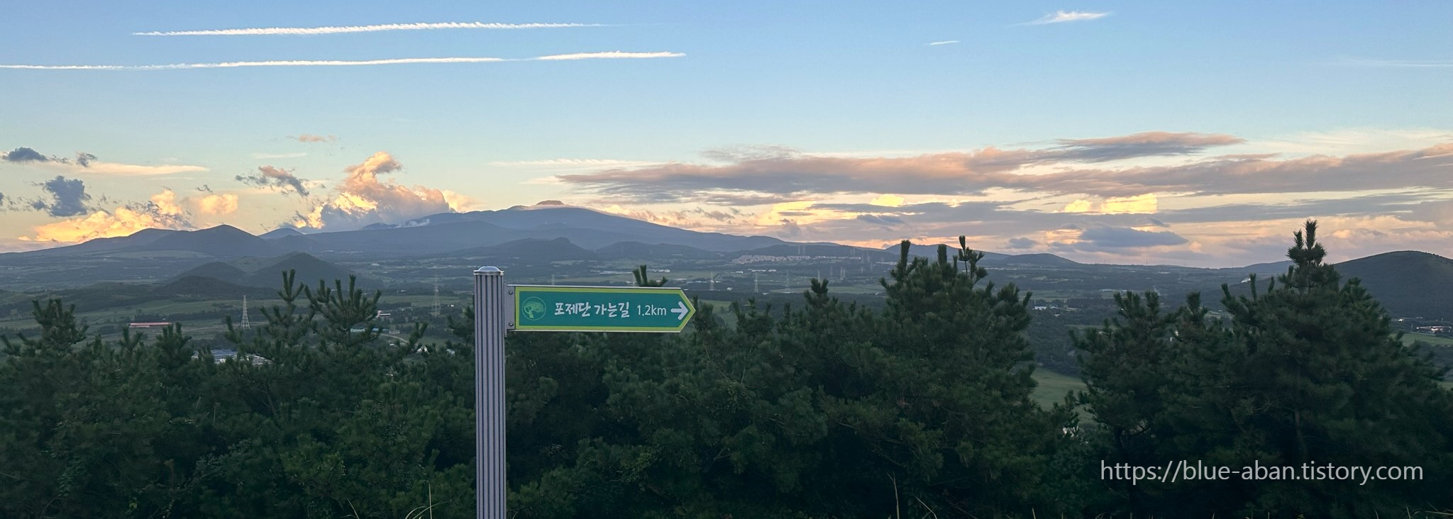 금오름 정상