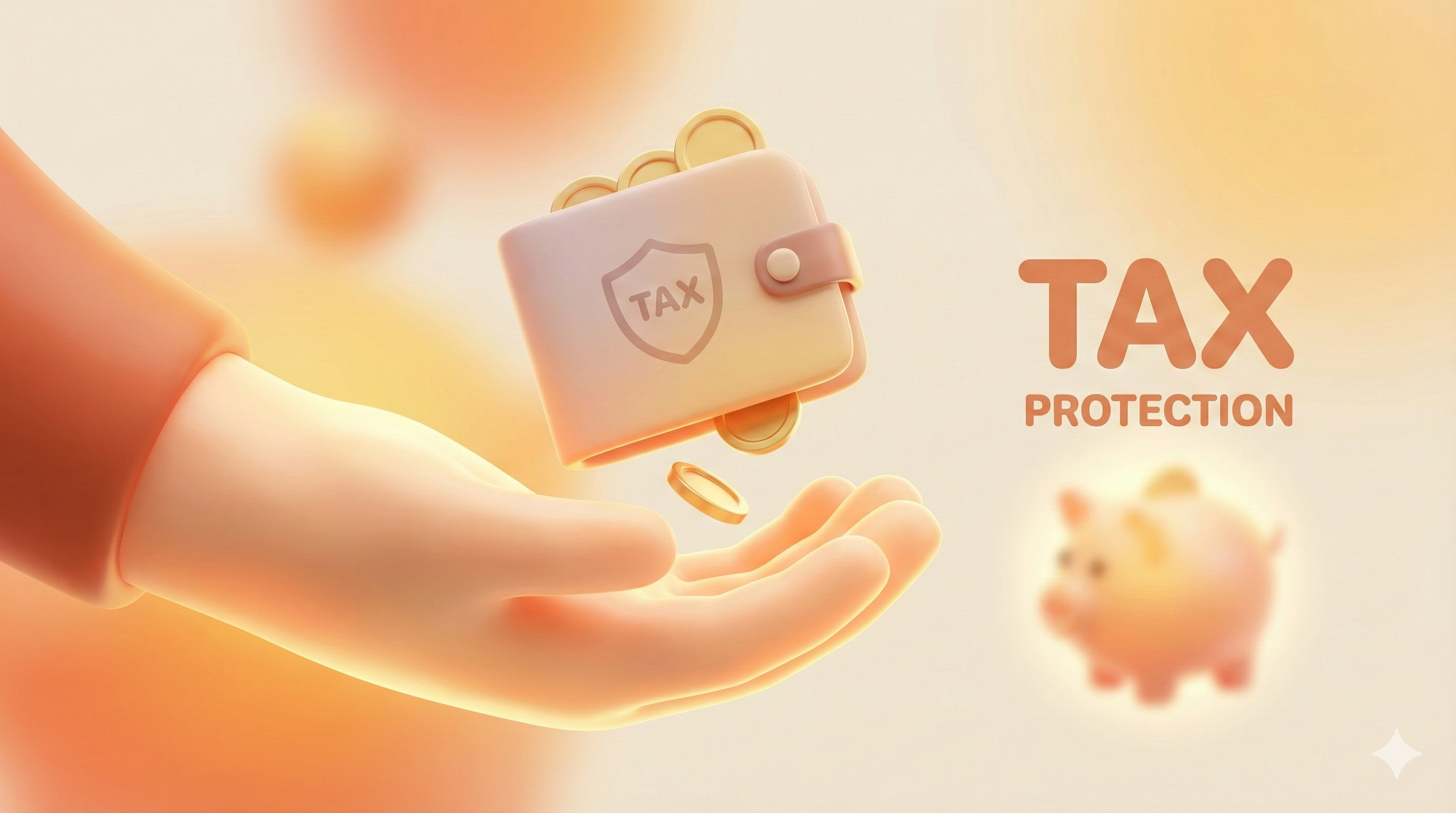 갑에서 돈이 새나가는 것을 막고 있는 손