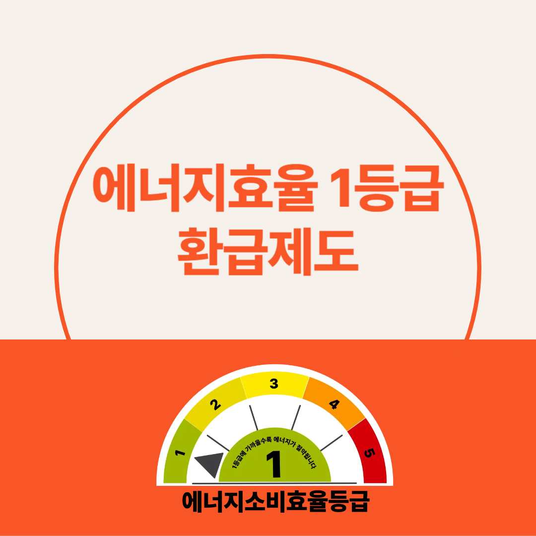 에너지효율 1등급 환급제도