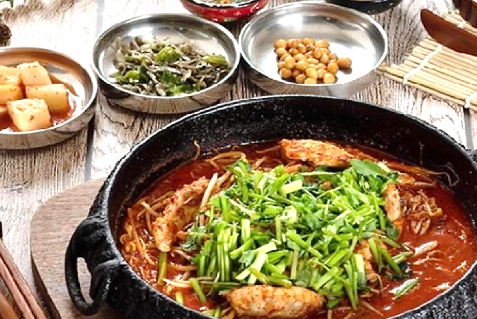 복불고기 한 상