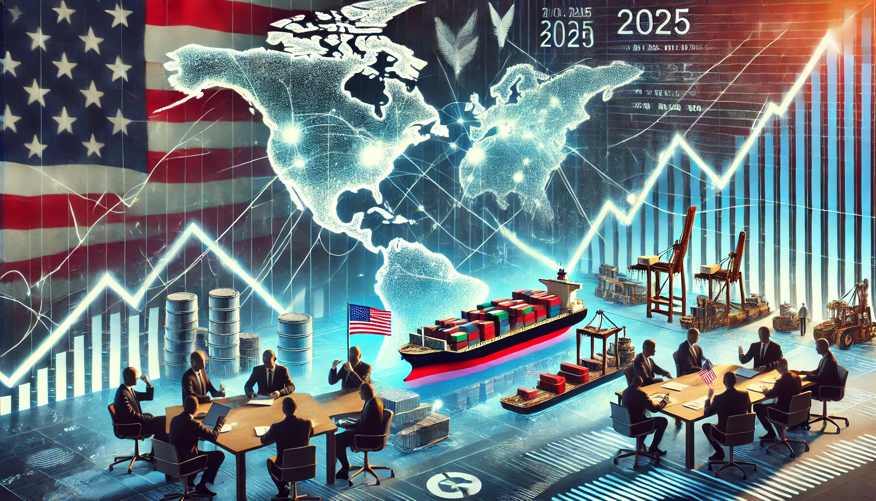 2025년 트럼프 관세 정책 (무역, 경제, 산업 영향