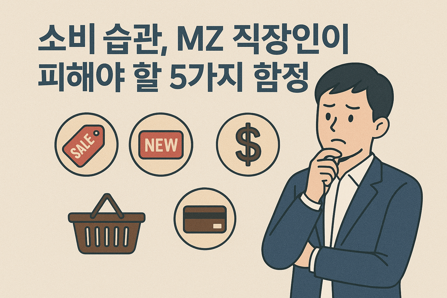 소비 습관, MZ세대 직장인이 피해야 할 5가지 함정