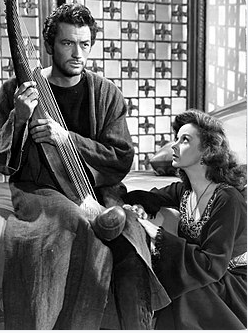 다윗과 밧세바(1951) 영화 속 한 장면