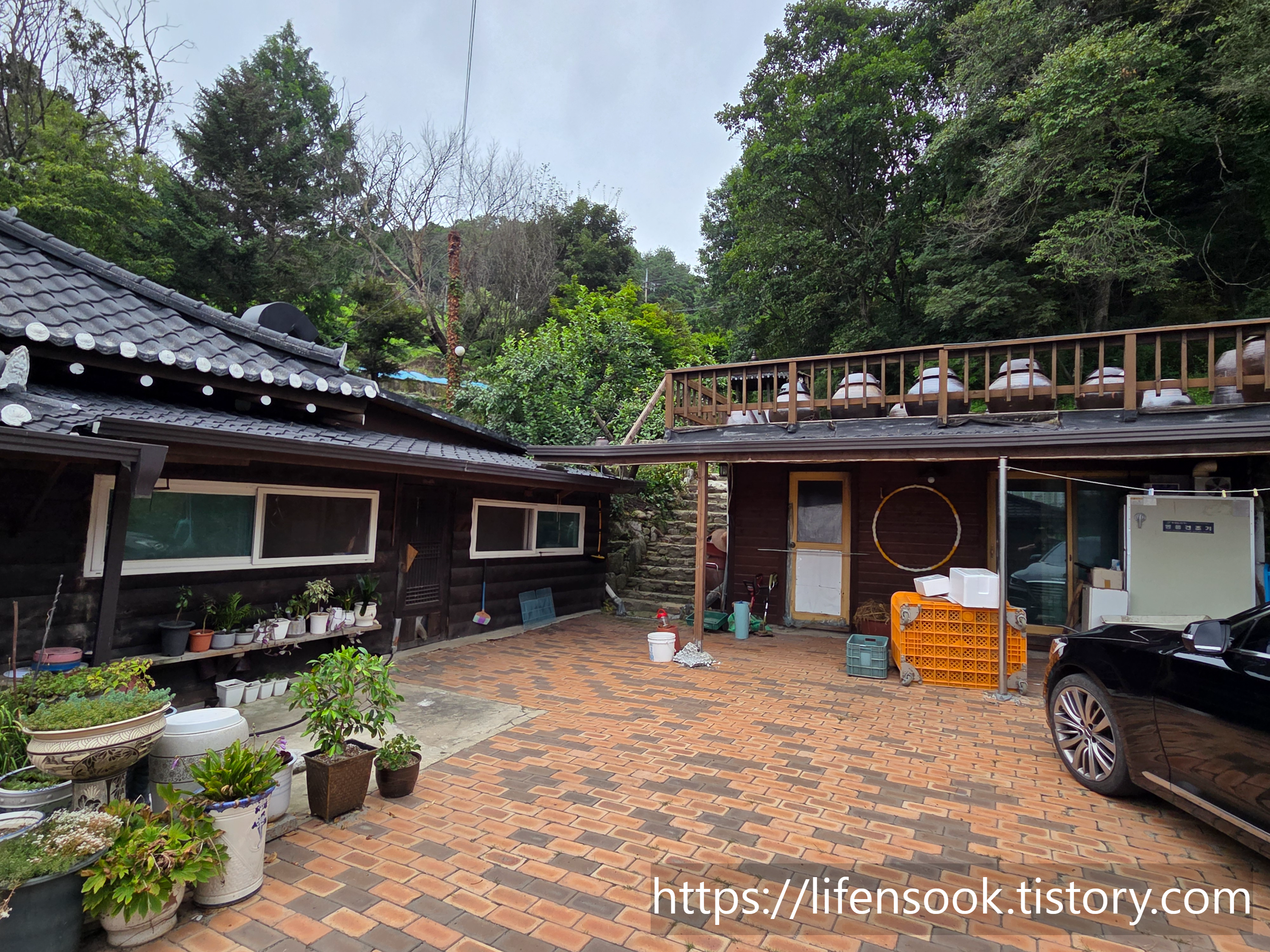 둔내민속촌 외관 1