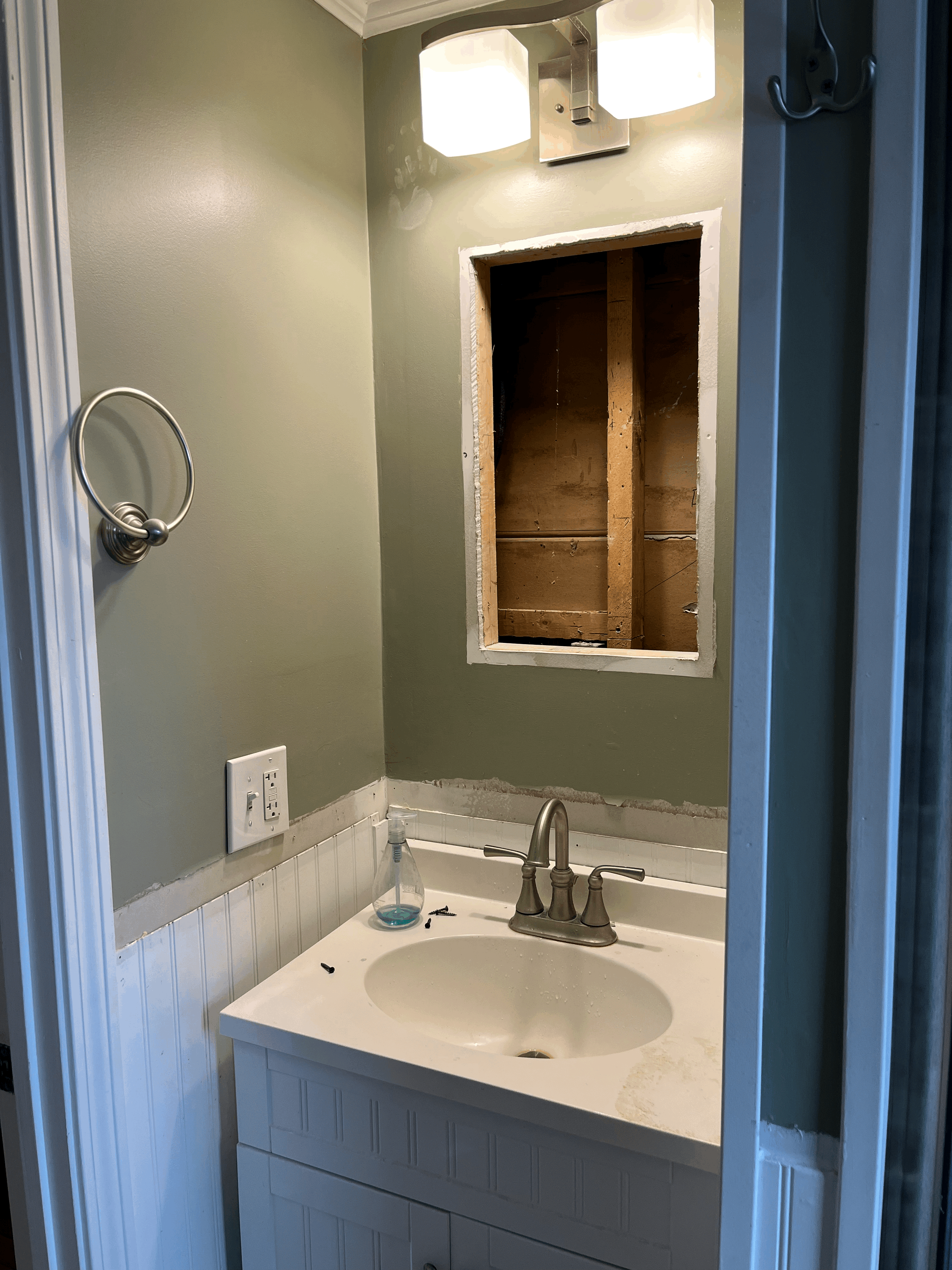 DIY bathroom renovation
