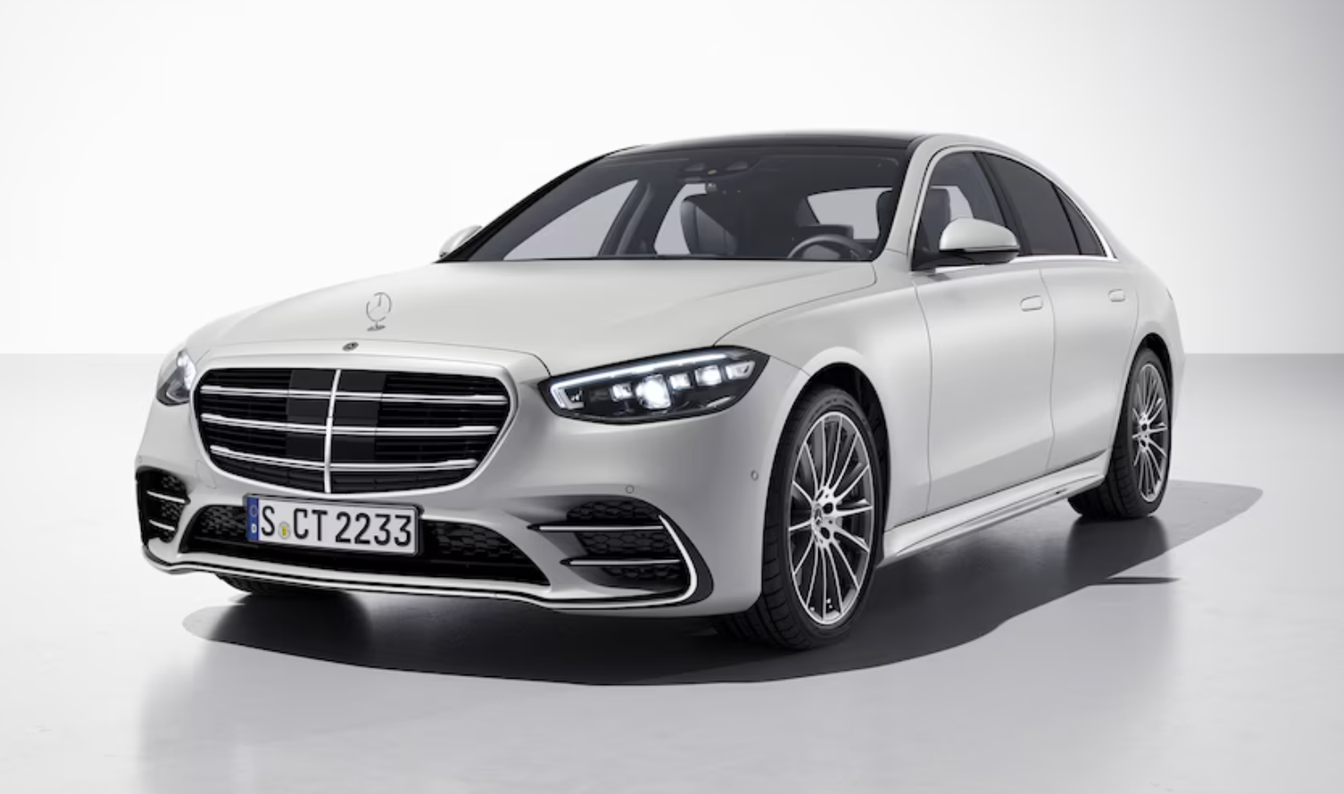 벤츠 sclass 화이트