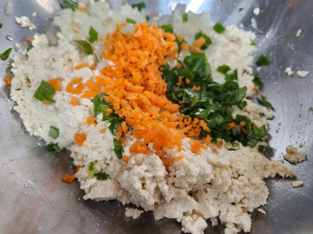 두부 야채속 만들기