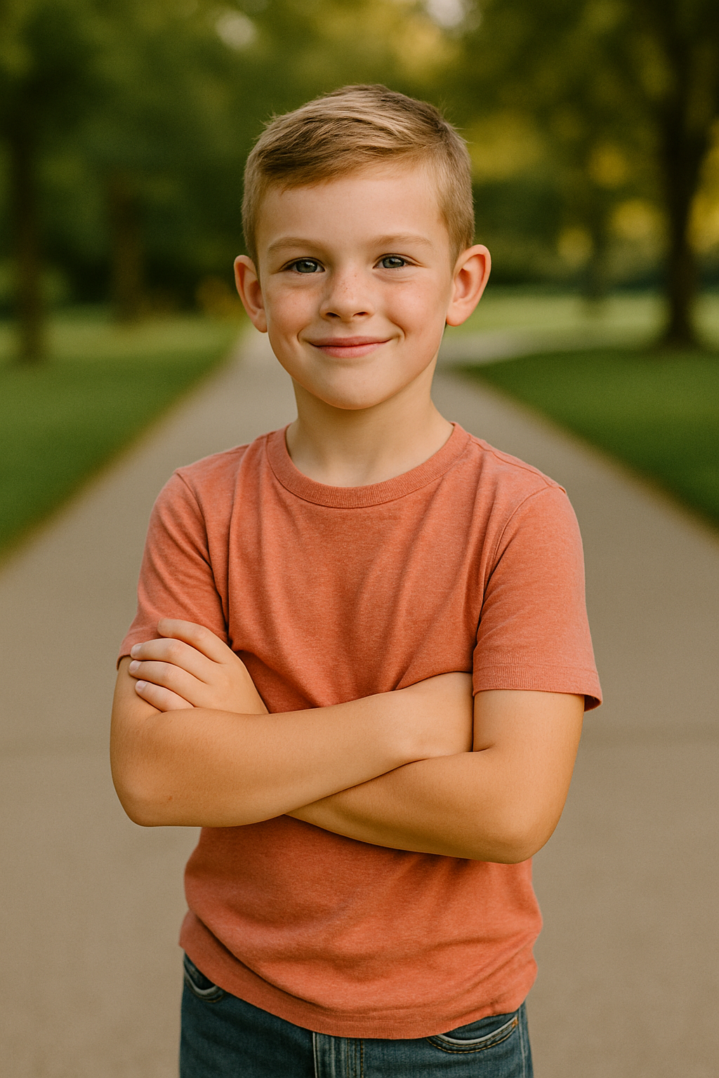 자신감 넘치는 아이