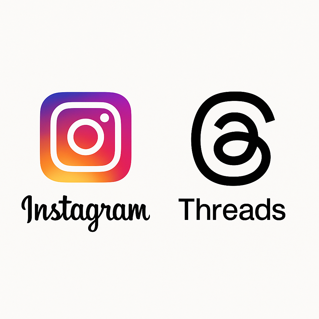 인스타그램과 쓰레드 이미지 사진