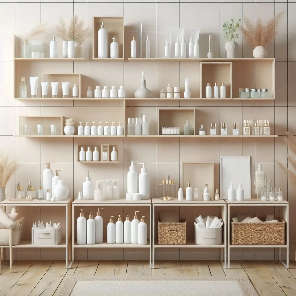 피부,체형관리 샵 배경