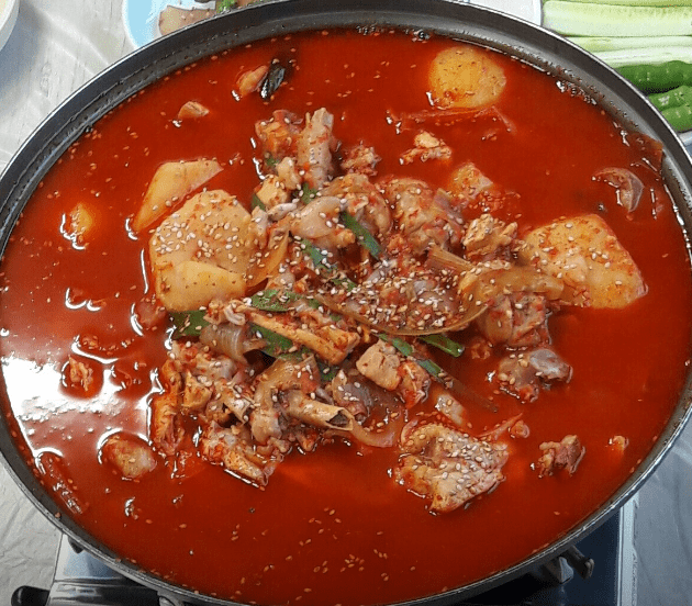 북면 맛집 &quot;골짜구니&quot; 음식