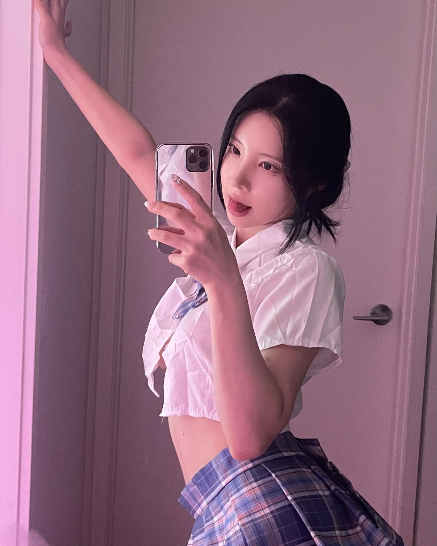 피부가 하얀 아프리카TV 김우유님