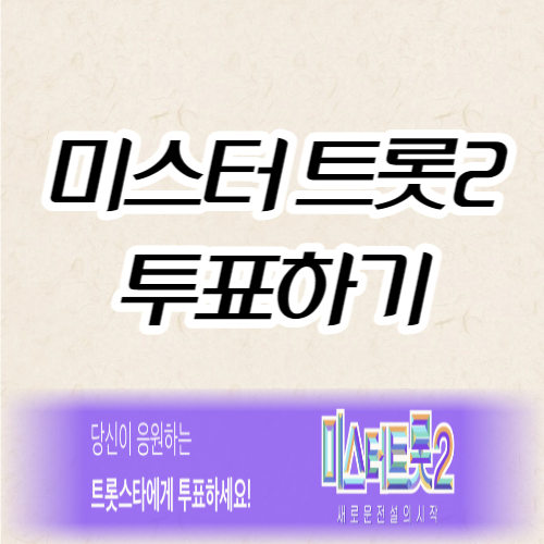 미스터 트롯2 투표방법