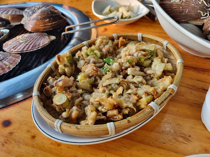 대부도 조개구이 칼국수 '사또횟집'