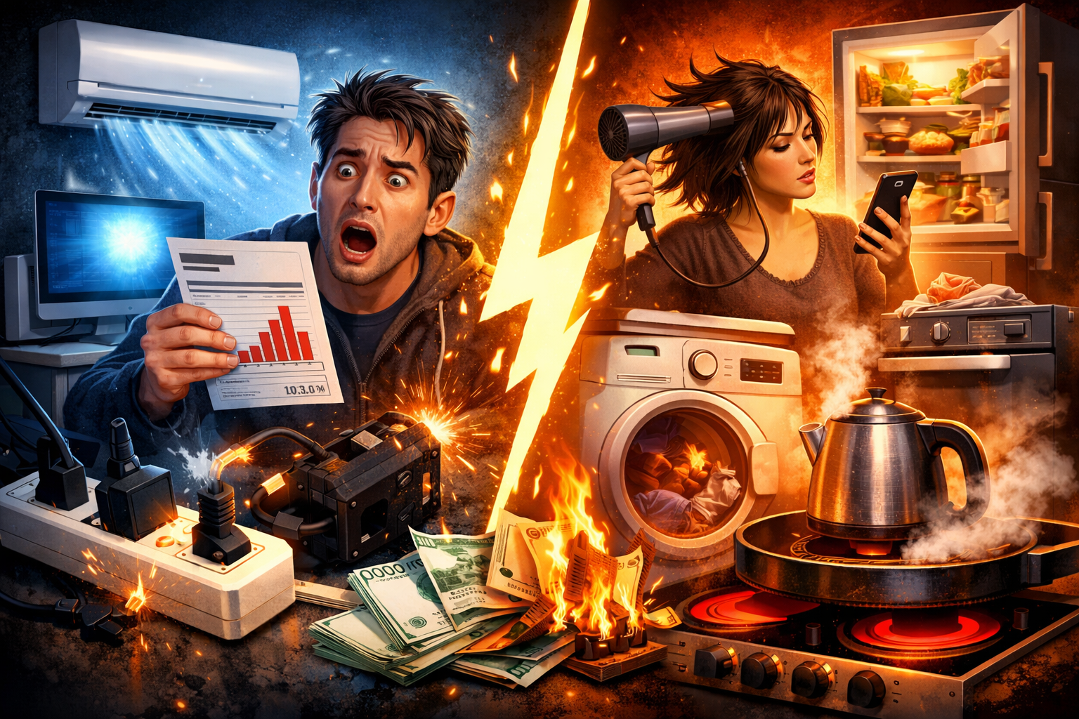 전기세가 유난히 많이 나오는 이유