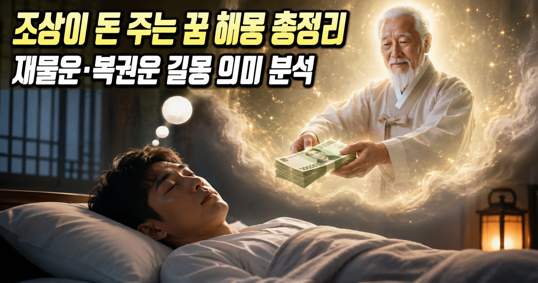조상이 돈 주는 꿈