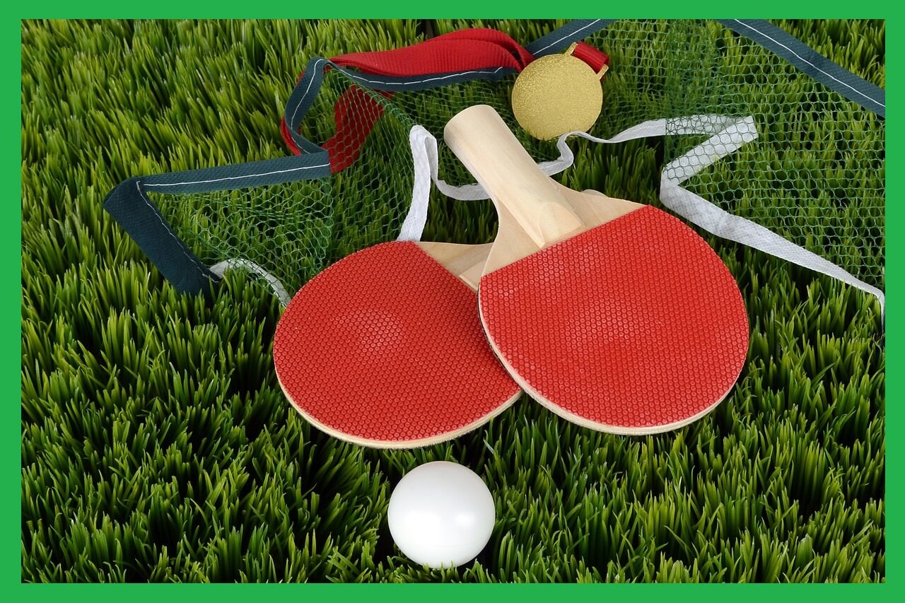 탁구채-탁구공