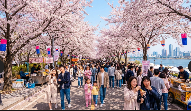2026 벚꽃 개화시기 전국 지도 확인 및 서울 경주 진해 벚꽃 축제 명소 구경하기 좋은 곳 추천