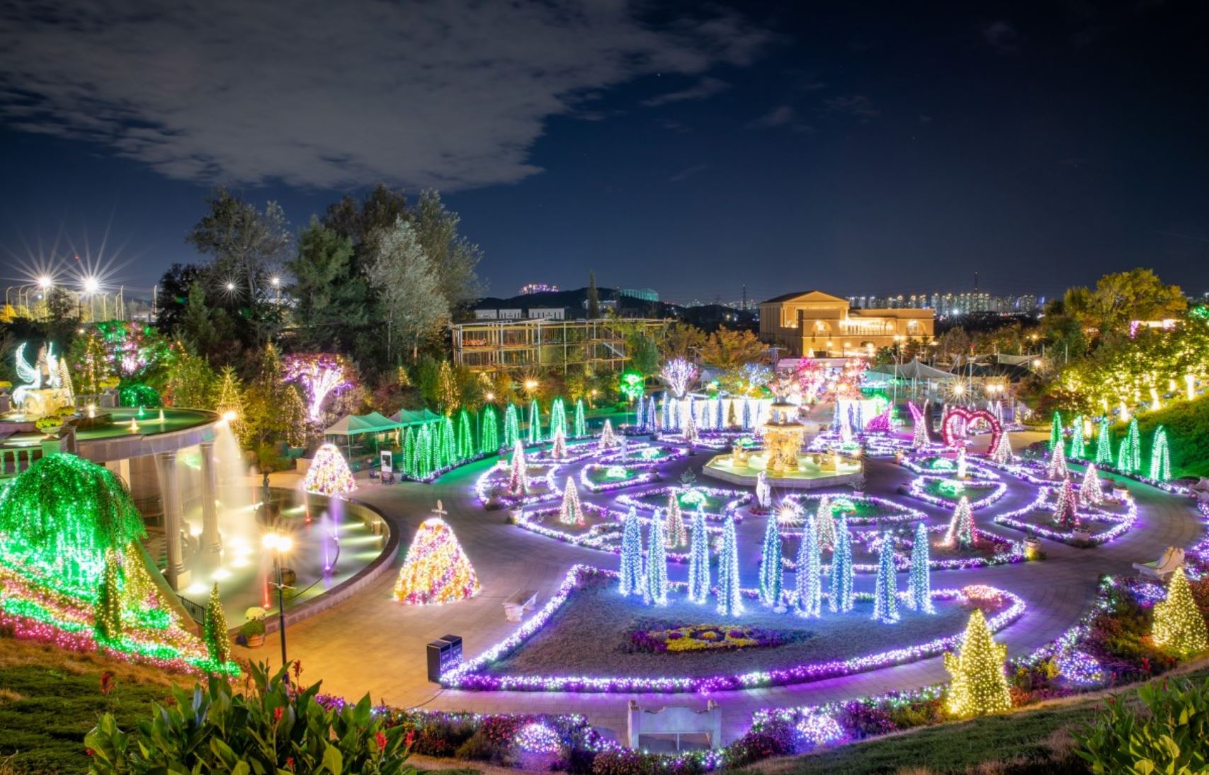 퍼스트가든 자화수단 야경