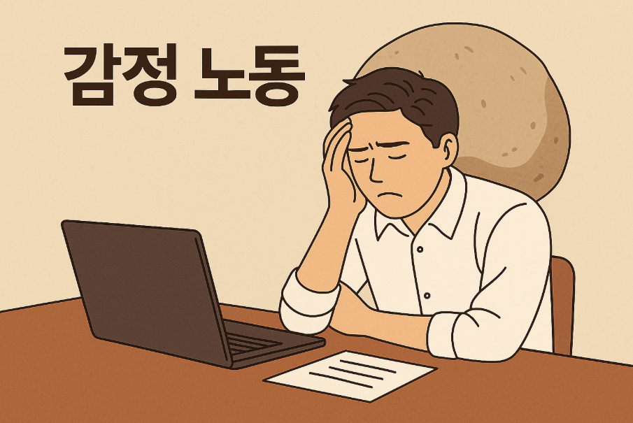 감정 흐름을 시각적으로 분석한 이미지