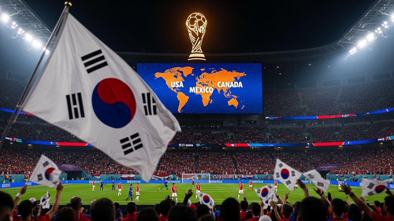 2026 월드컵 조 추첨 완료! 한국, 멕시코·남아공·유럽D와 A조 편성