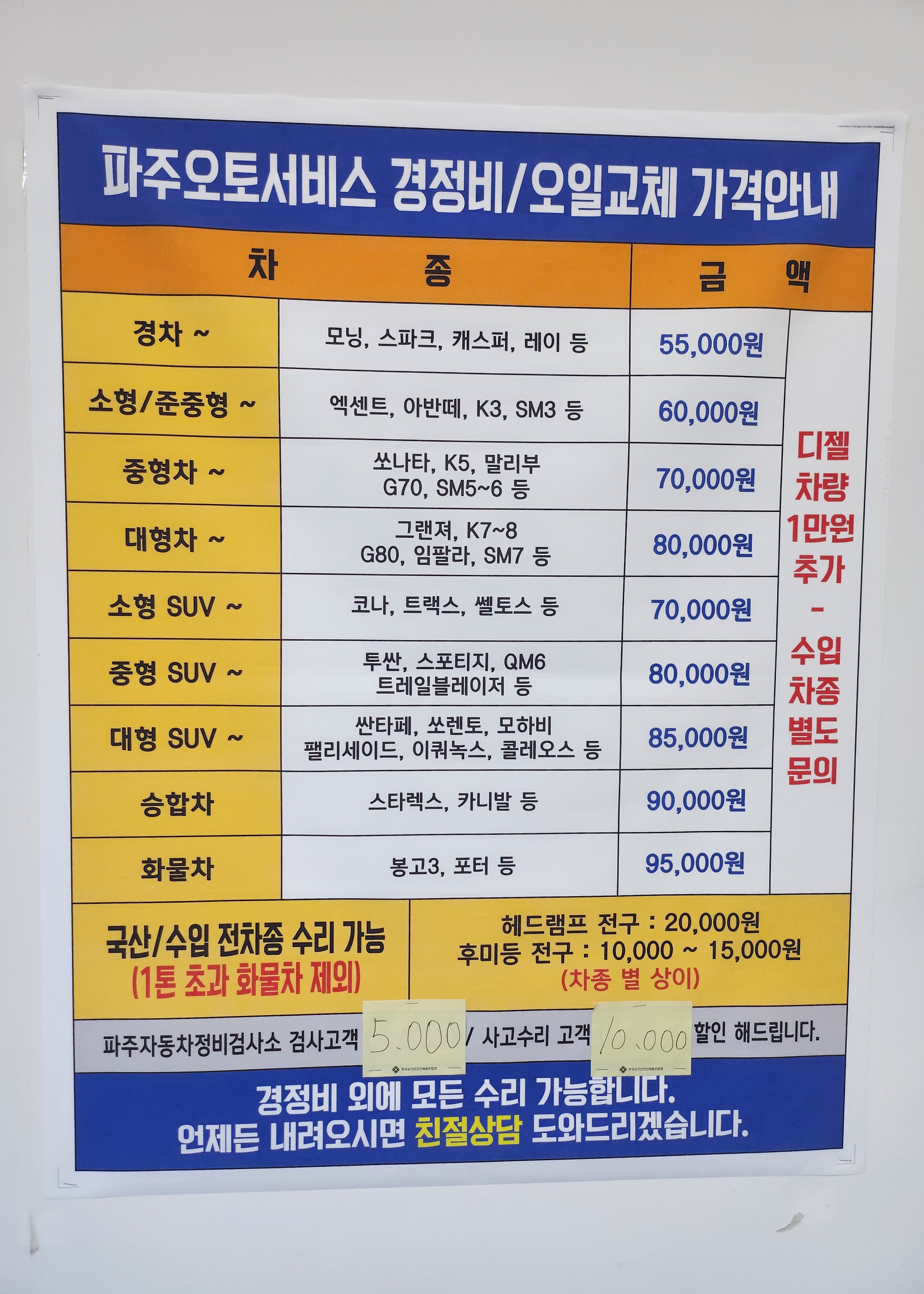 자동차 검사 파주페이 가능 파주자동차정비검사소 내돈내산 방문 후기 4