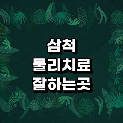 삼척시 정형외과