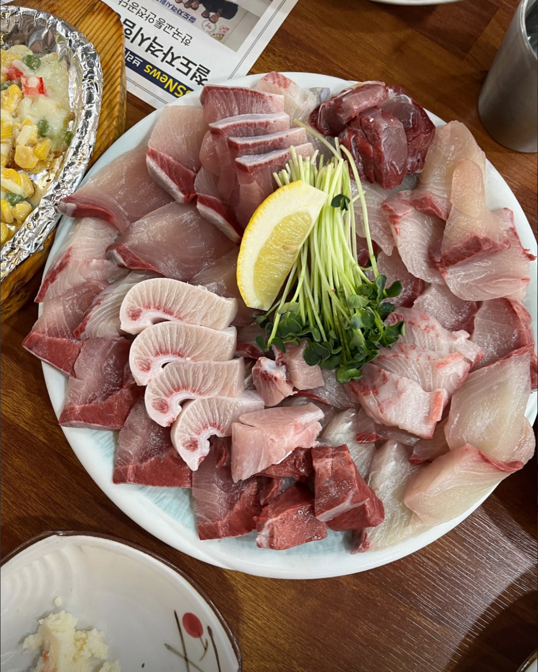 대전 형제횟집 메뉴 이미지