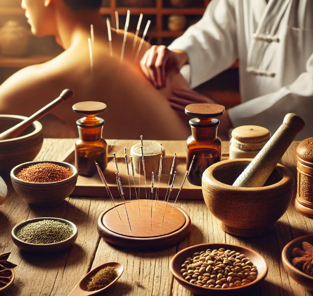 동양의 전통 치료법 건강 관리