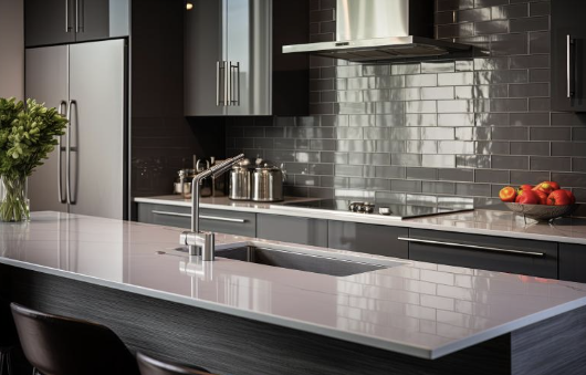 리모델링한 주방모습