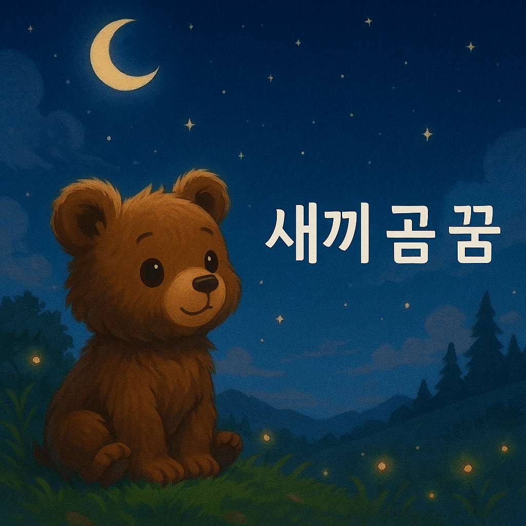 새끼 곰 꿈 해몽