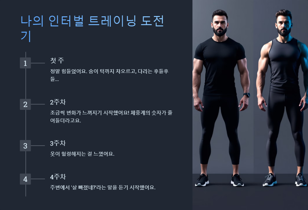 체중 감량을 위한 효과적인 인터벌 트레이닝