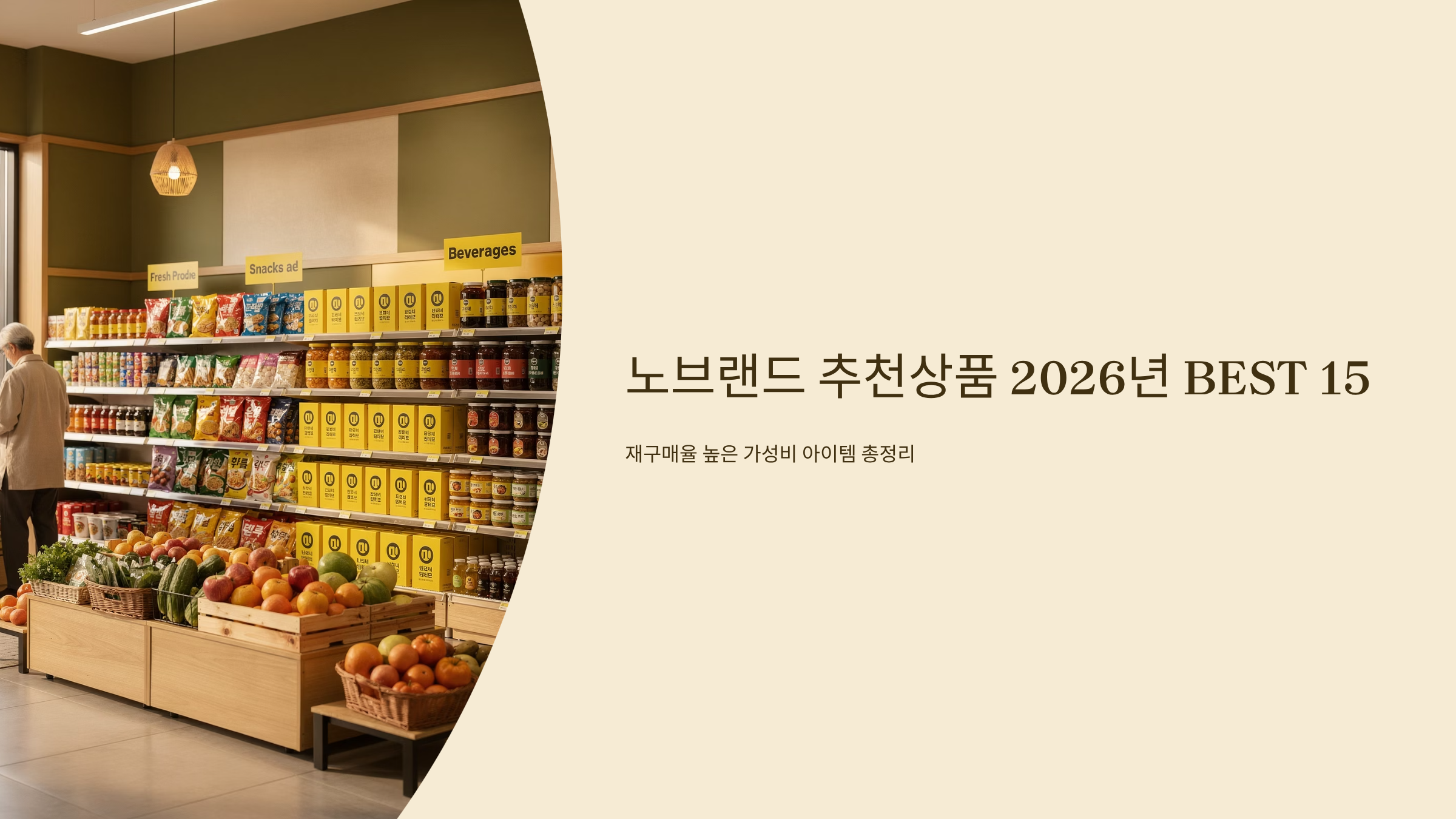 노브랜드 추천상품 가이드