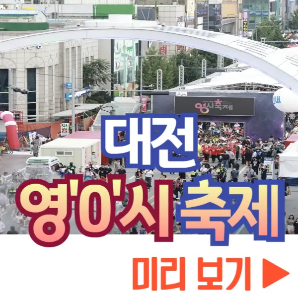 대전 0시 축제