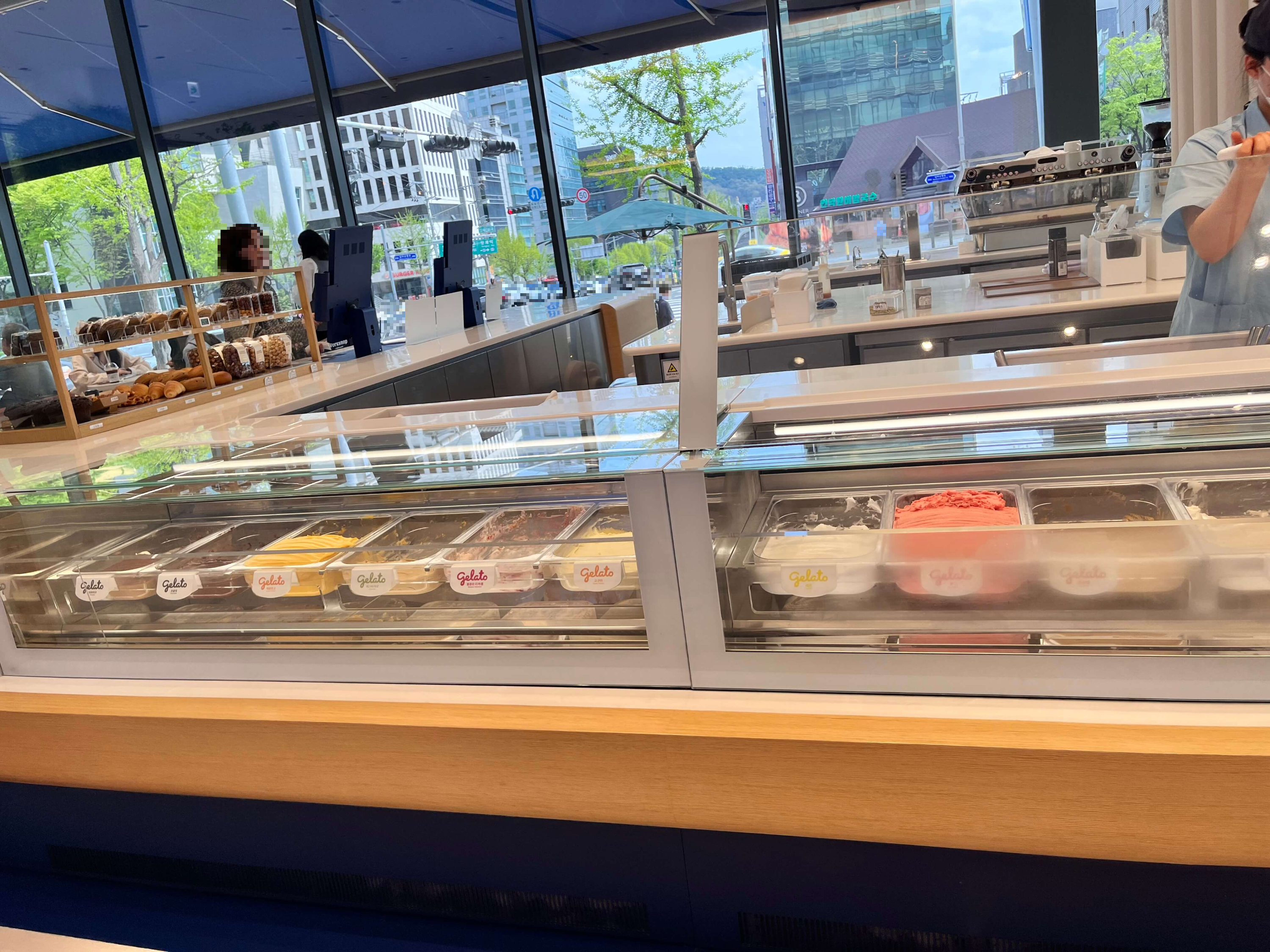 워크샵 바이 배스킨라빈스 철판 젤라또 아이스크림